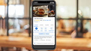 ejemplo de ficha optimizada en Google Maps Girona